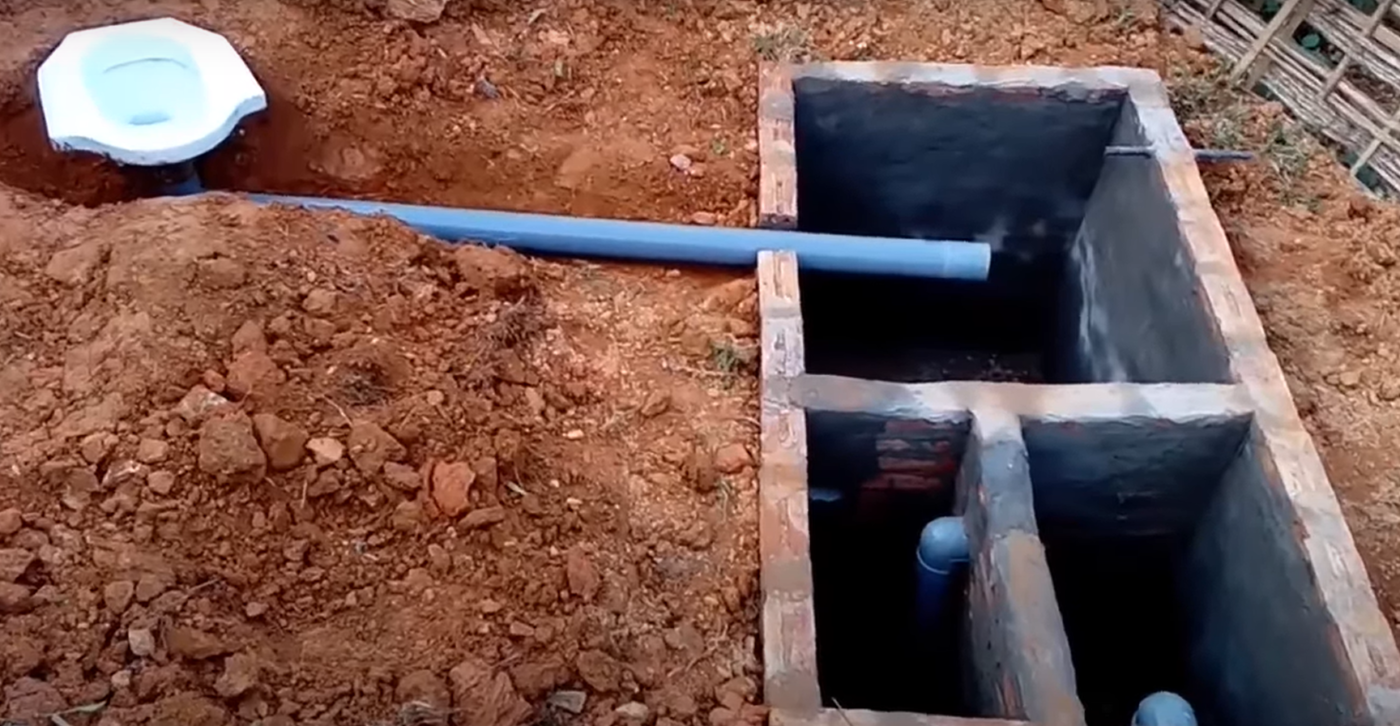 hầm tự hoại nên đặt ở đâu